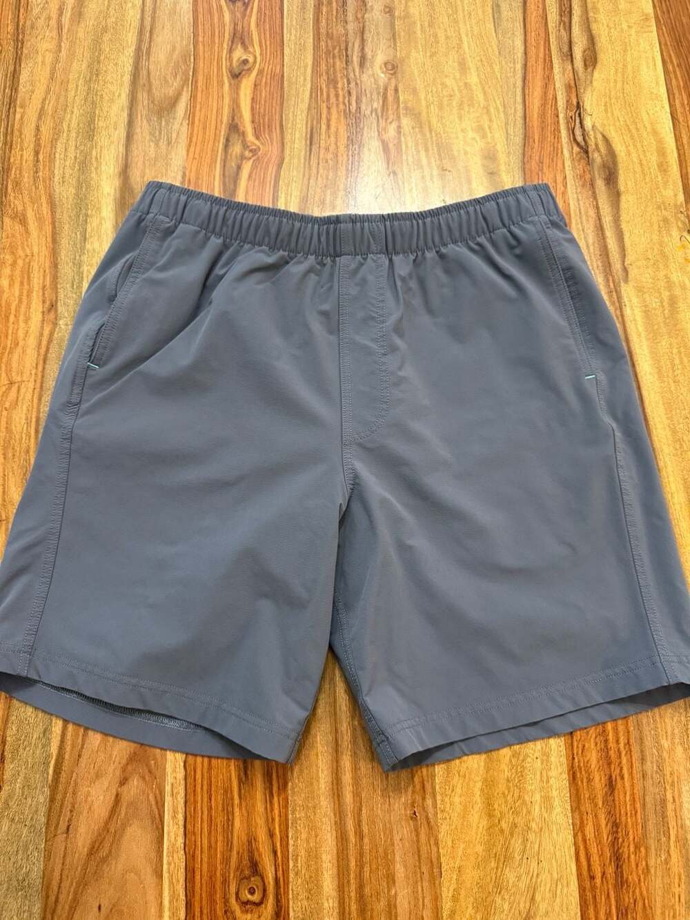 Myles Everyday Short in Storm Blue Gray 7in. Inseam size Large